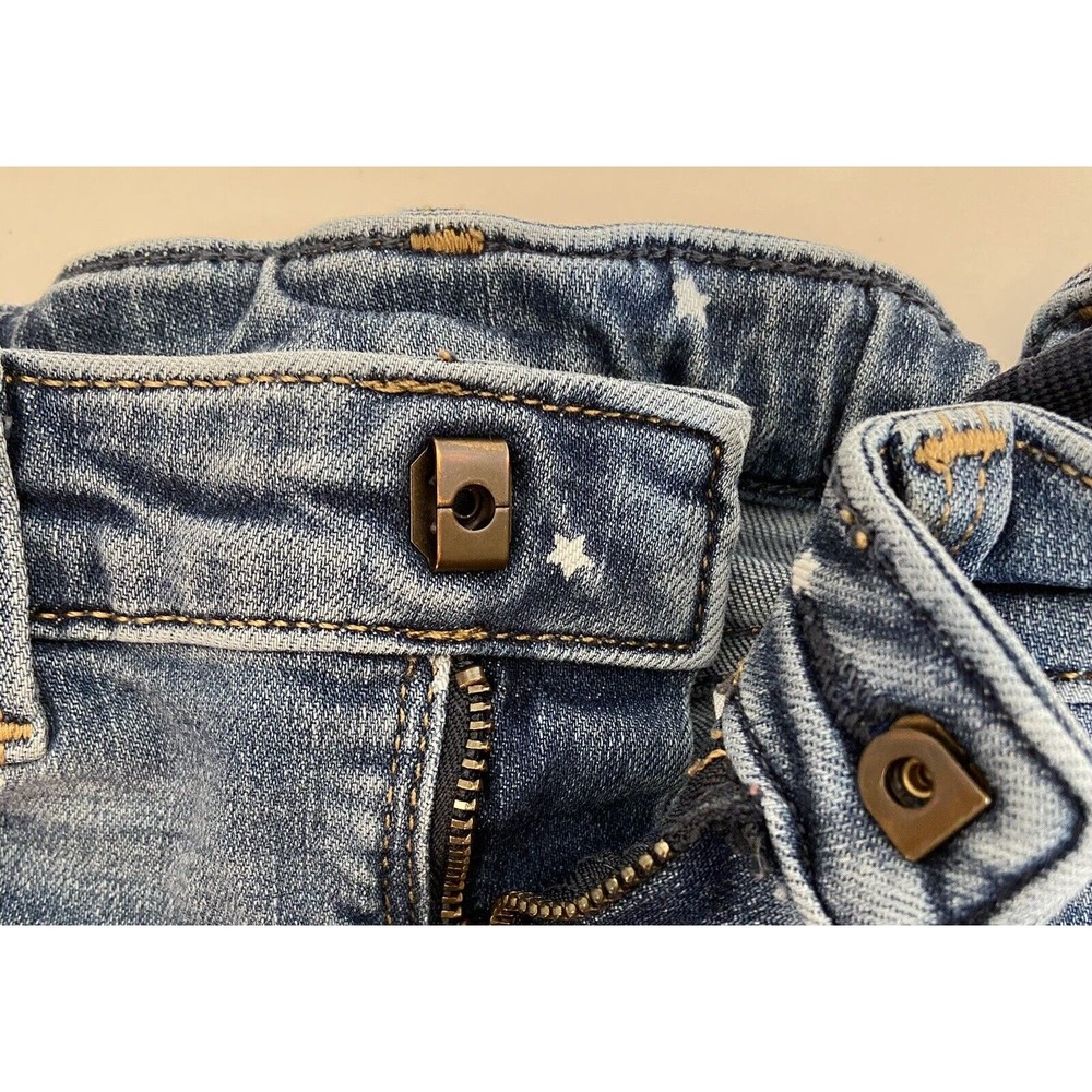 Baby Gap Girls 2T Jeans Stars Planets Flowers Embroidered Sarah Jessica Parker - Picture 3 of 9